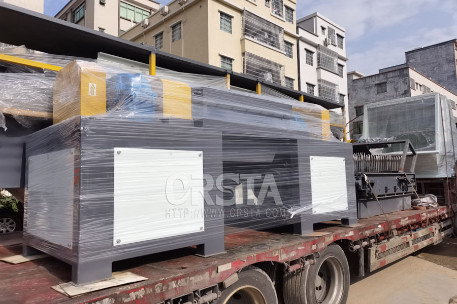 出往江西PP矿袋撕碎清洗回收生产线